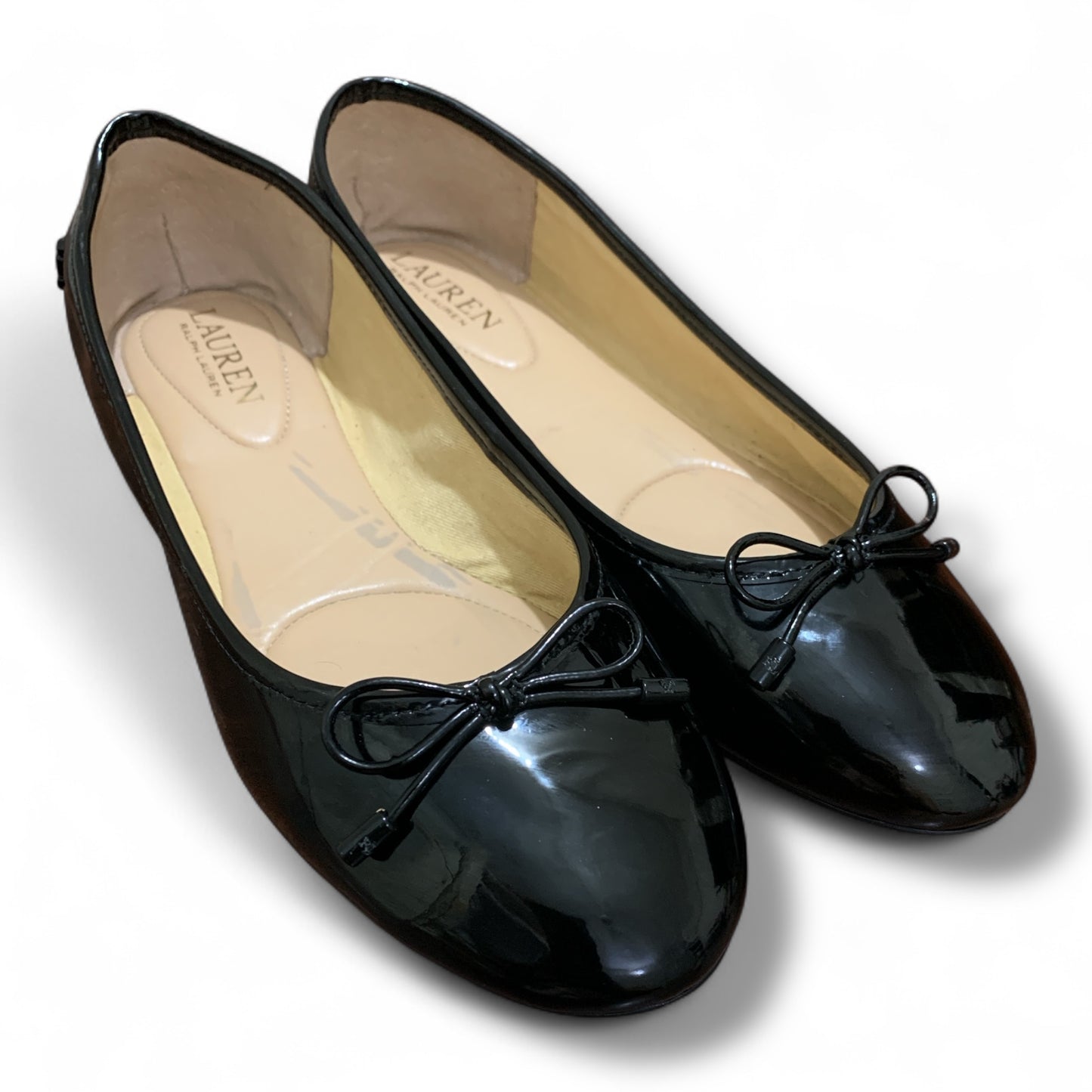 Lauren Ralph Lauren Leather Ballet Shoes | Pre-Loved | Condition 10/10 Excellent | Size US 8 | UK 6 | EU 39