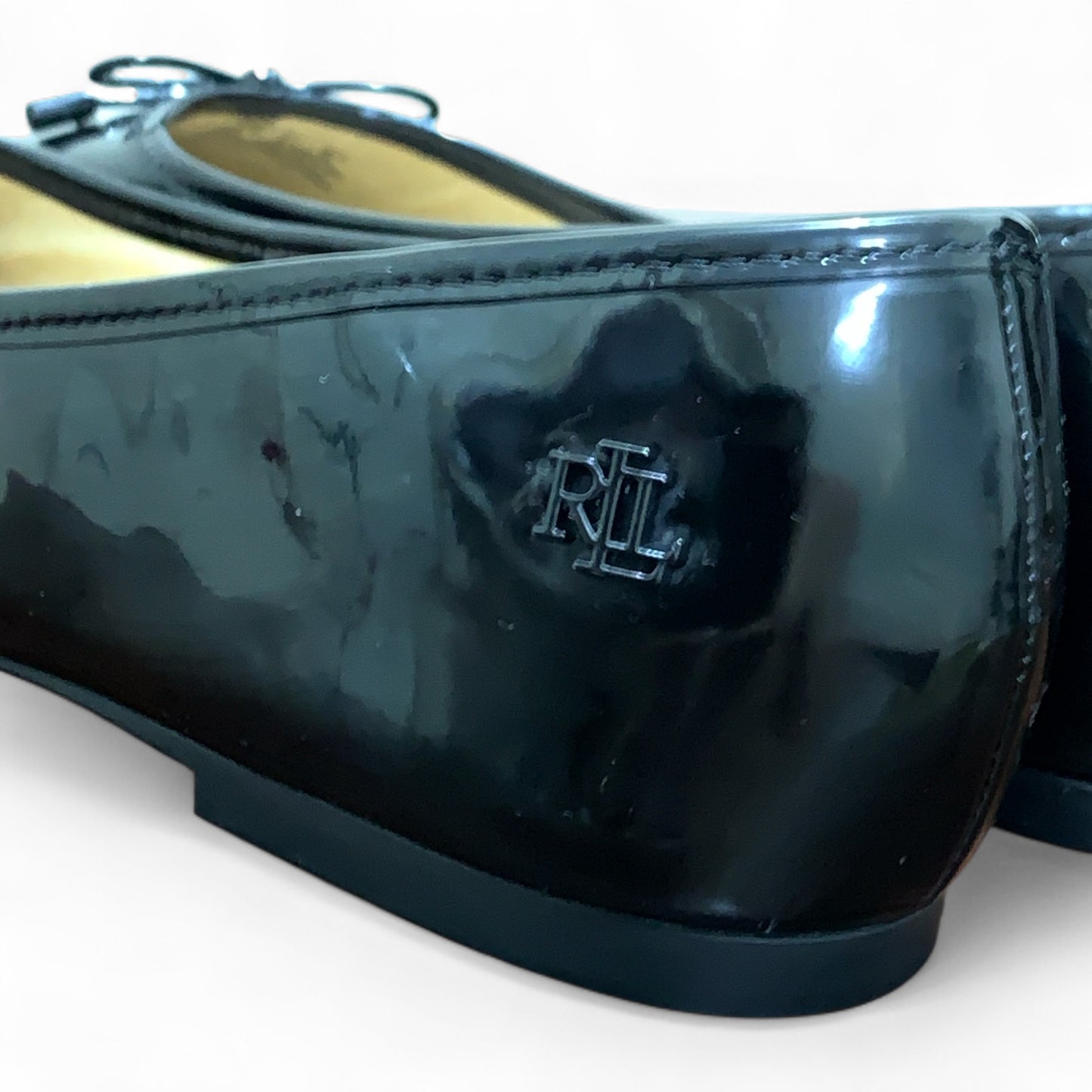 Lauren Ralph Lauren Leather Ballet Shoes | Pre-Loved | Condition 10/10 Excellent | Size US 8 | UK 6 | EU 39