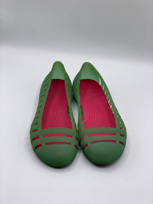 CROCS ADRINA FLATS | PRE-LOVED CONDITION 10/10 | W5 EU 35-36