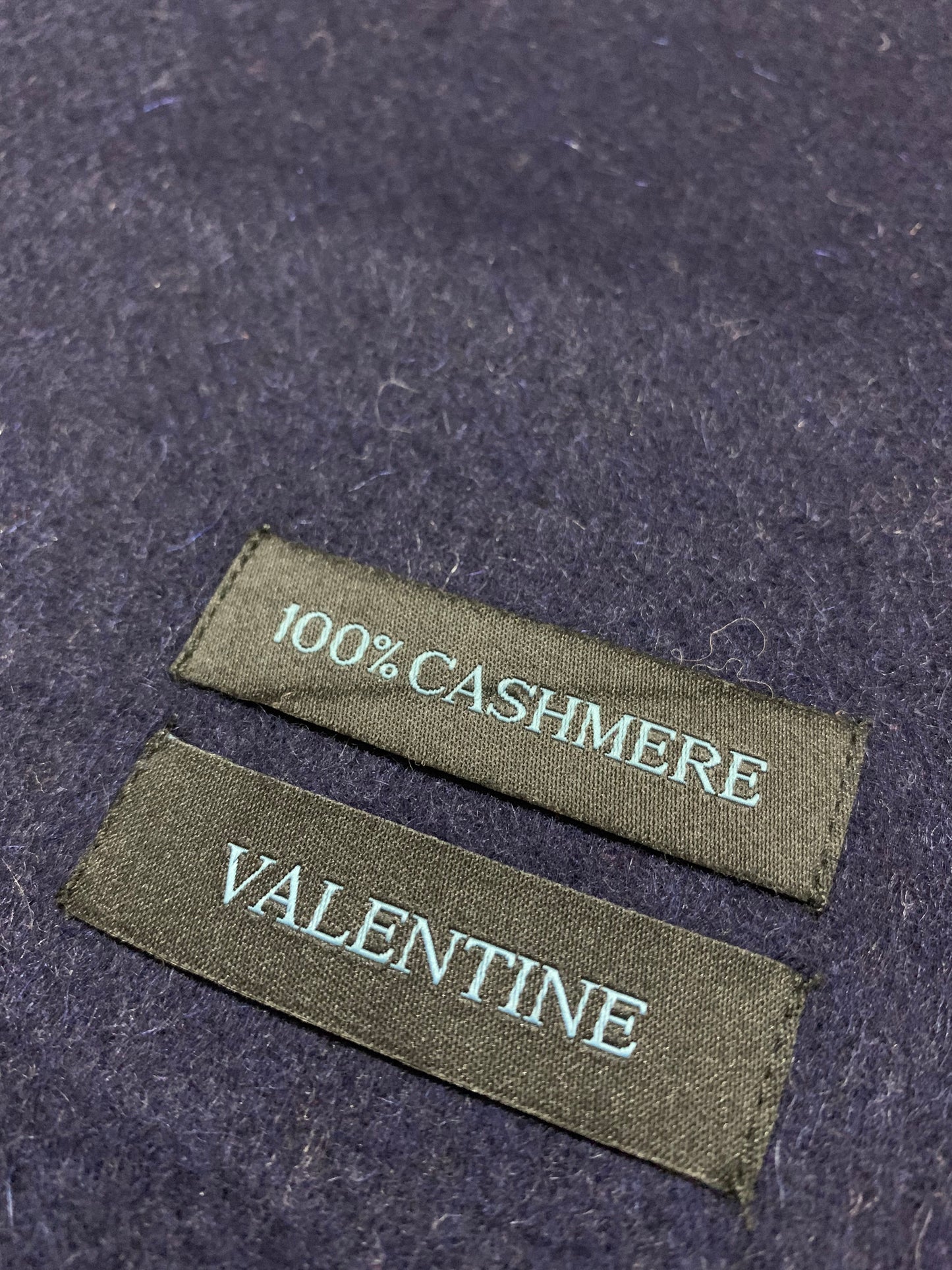 Men’s Two-Tone 100% Cashmere Woollen Scarf – Luxurious Winter Accessory