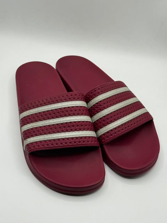 Adidas Adilette slides | Excellent Condition Like Brand New | Size UK13 | EU48 Made In Italy | 100% Original