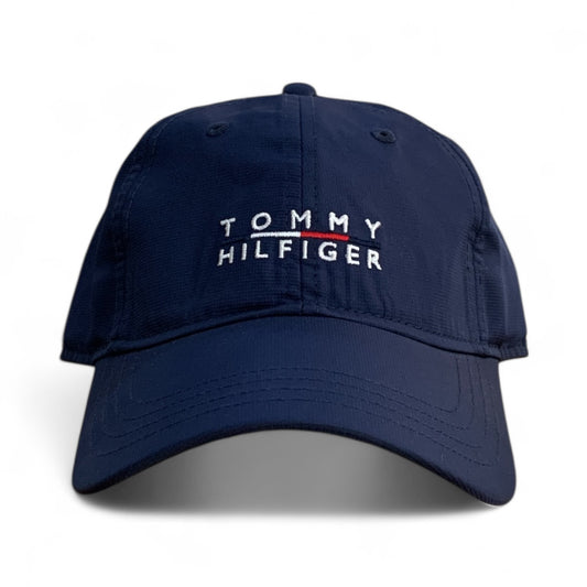 TOMMY HILFIGER EMBROIDERED LOGO POLYESTER CAP