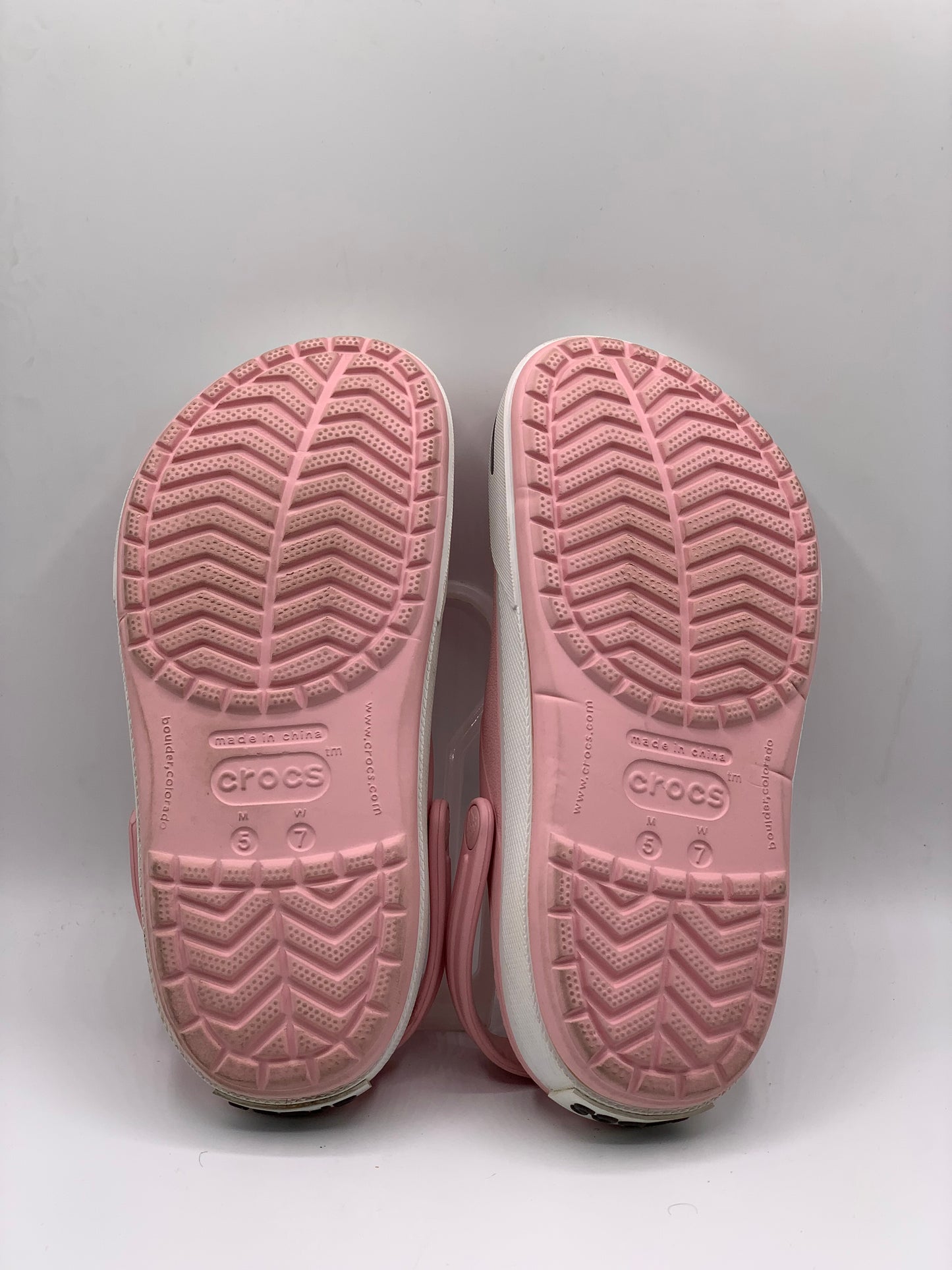 CROCS CROCBAND CLOGS | PRE LOVED CONDITION EXCELLENT LIKE BRAND NEW | SIZE M5 W7 | EU 37-38