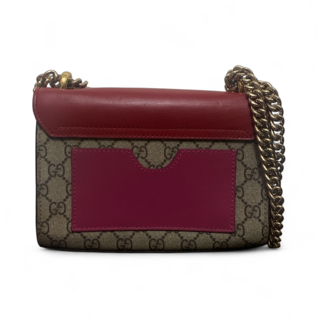 Gucci Padlock Small Chain Shoulder Crossbody Bag 409487 (Pre-Loved)