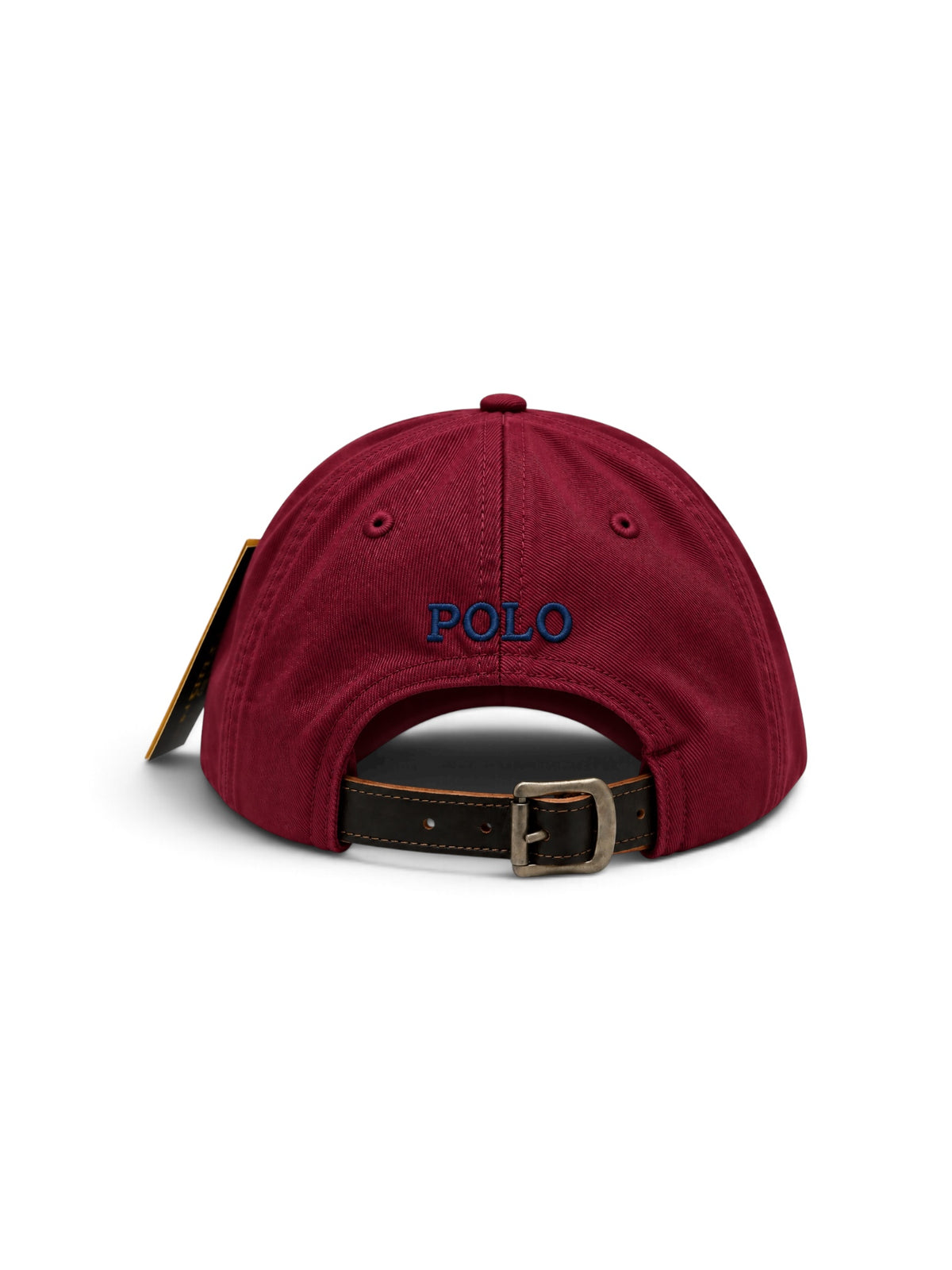 POLO RALPH LAUREN BIG PONY CAP – MAROON & BLACK