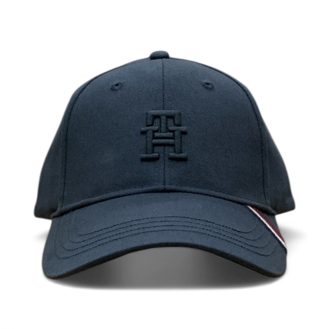 Tommy Hilfiger Monogram Embroidered Baseball Cap