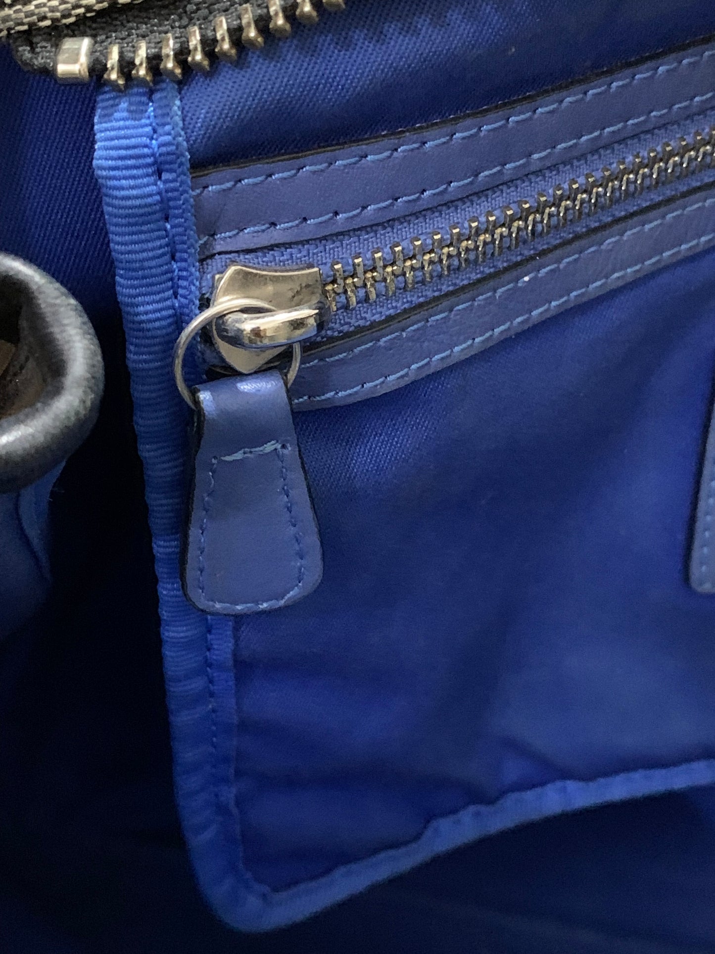 Coach Black and Blue Signature Tote (Pre-Loved Condition 9/10)