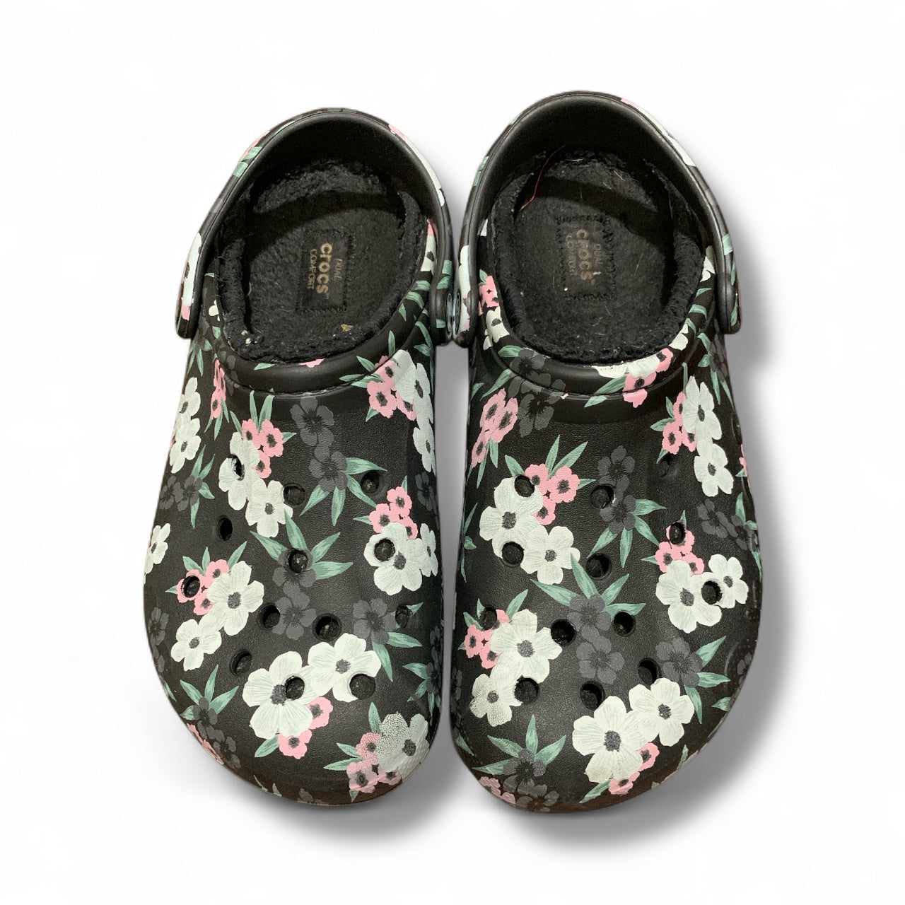 Crocs Printed Lined Women’s Clogs | Pre-Loved Condition 10/10 |                             Size US M7 W9 EU 39-40 UK 6-7