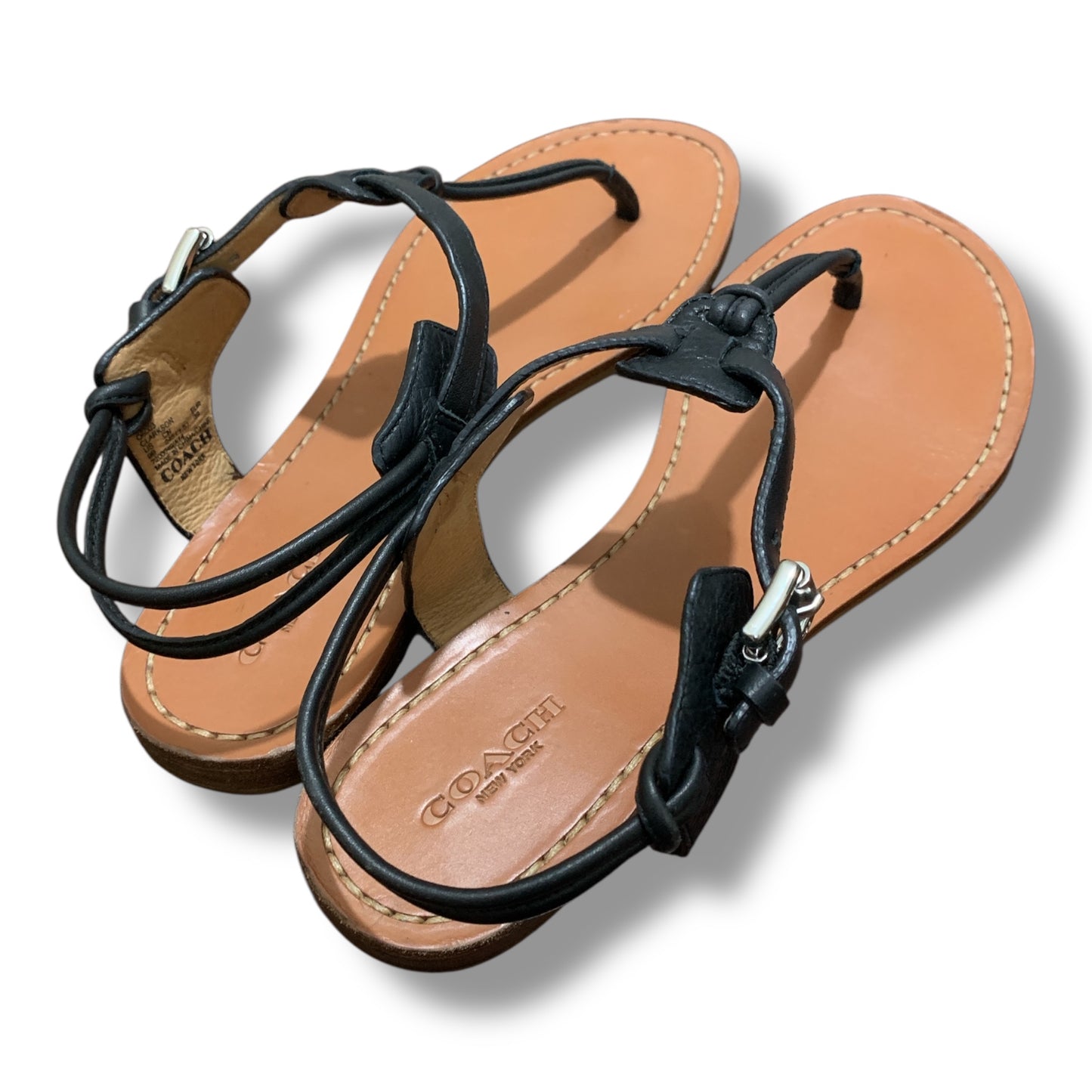COACH CLARKSON FLAT THONG SANDALS | PRE-LOVED | CONDITION 9/10 | SIZE EU 39