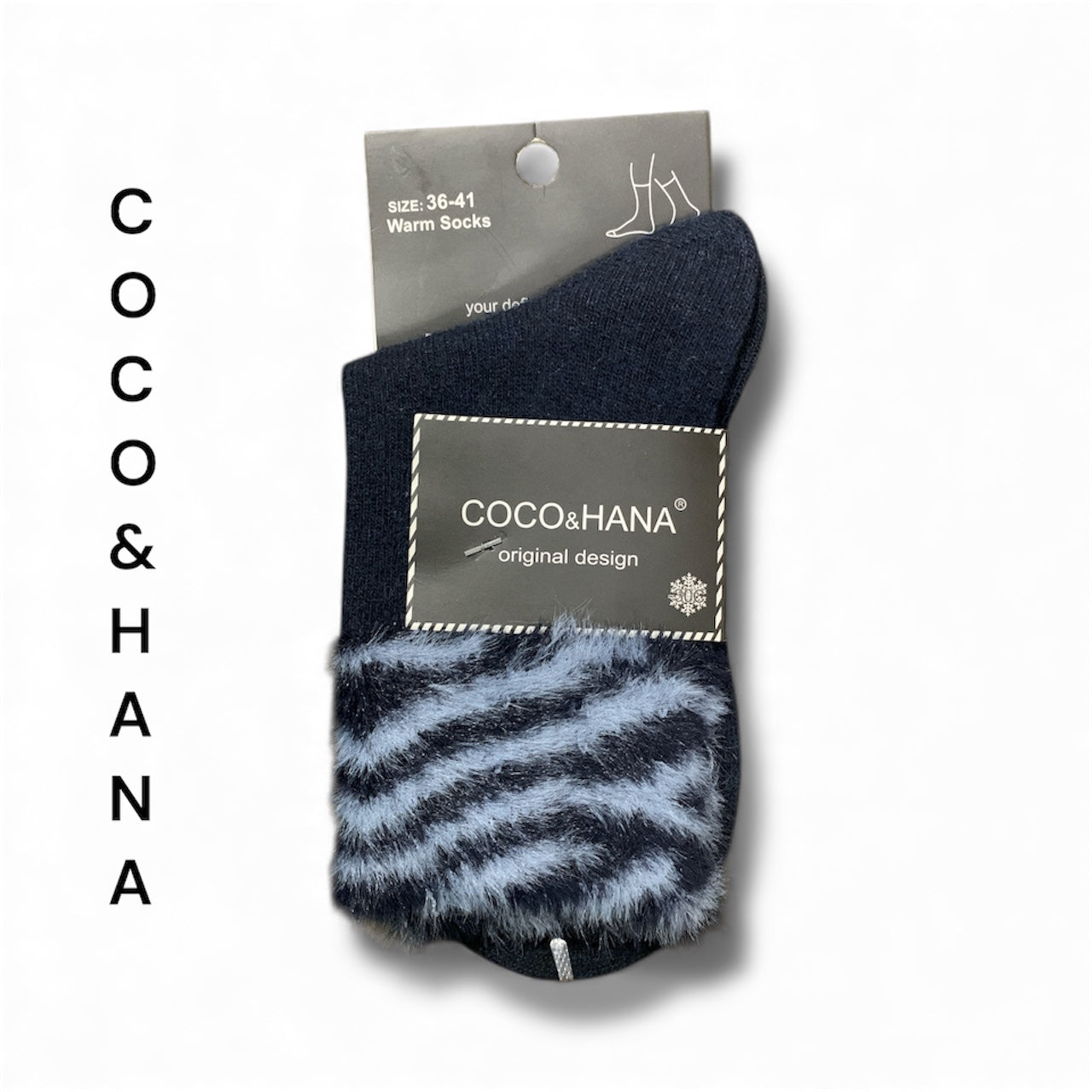 COCO&HANA Warm Winter Socks (ONE PAIR PACK)
