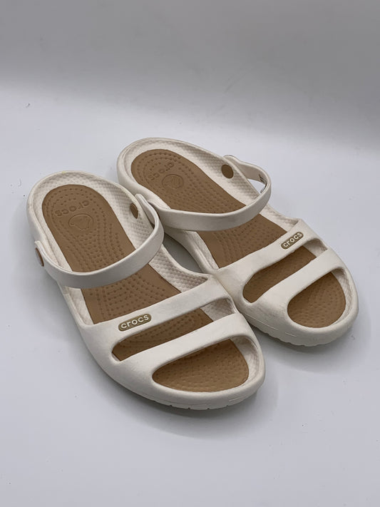 CROCS CLEO WOMENS SANDALS | PRE LOVED EXCELLENT CONDITION 10/10 | SIZE W6 | EU 36-37