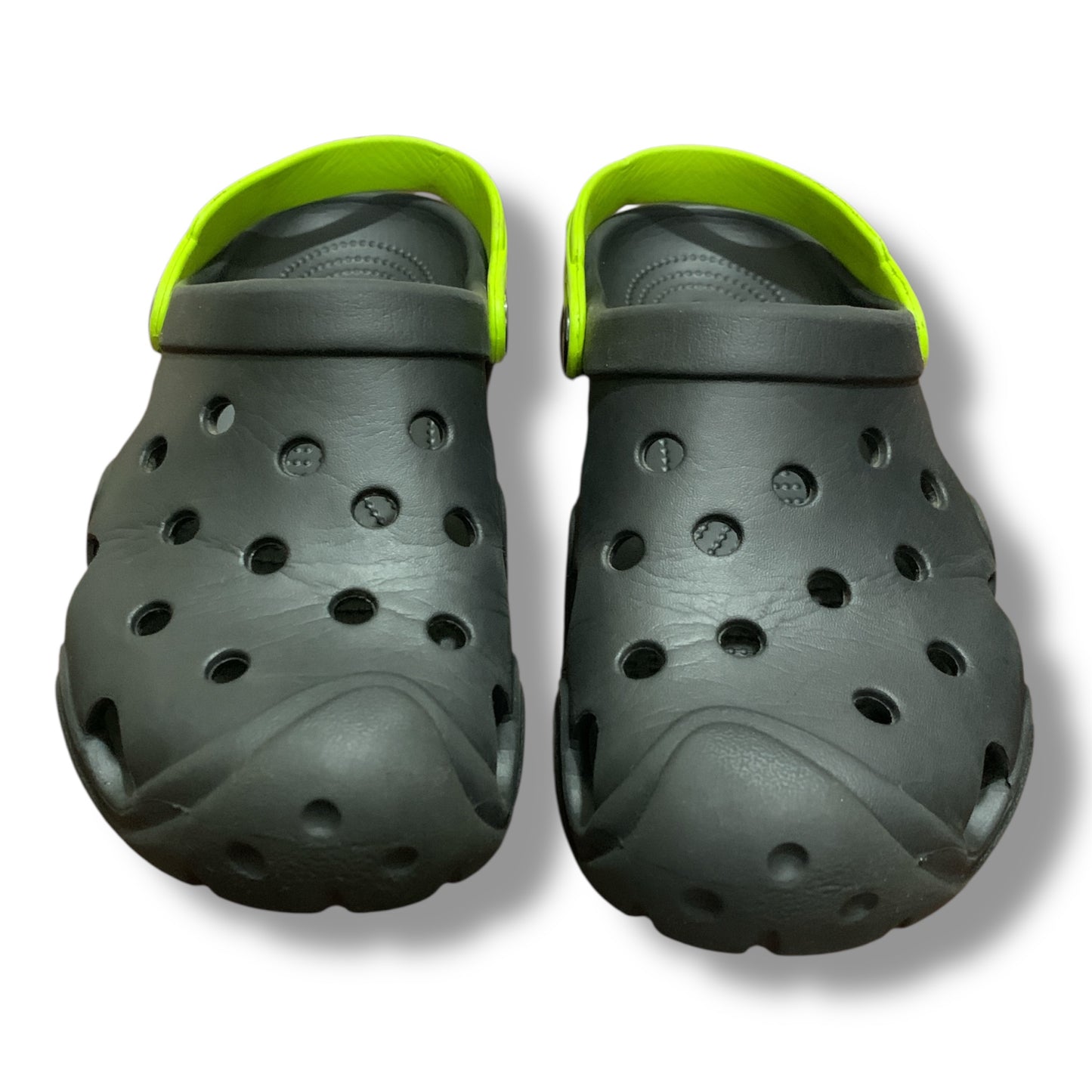 Crocs Black Iconic Clogs Kids | Pre-Loved Condition 8/10 | Size J3 | 34-35