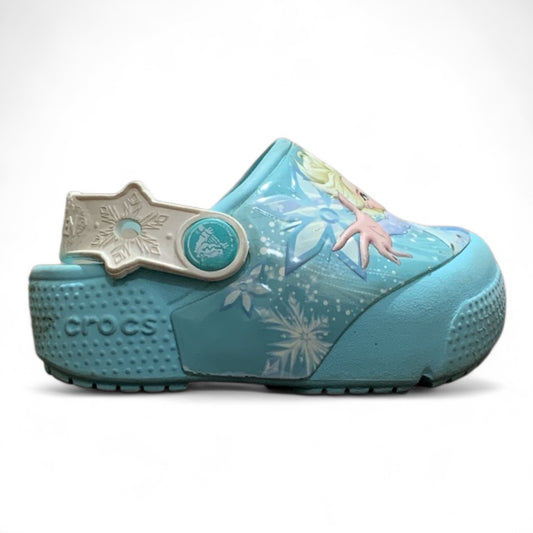 Crocs Funlab Frozen Elsa Clogs | Condition 8.5/10 | Size C4 | 19-20