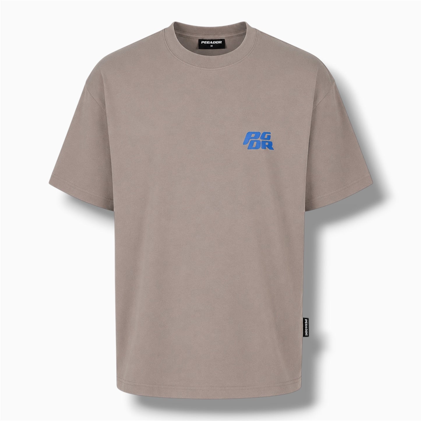 PEGADOR Never Too Late Oversized T-Shirt – Taupe | Size M
