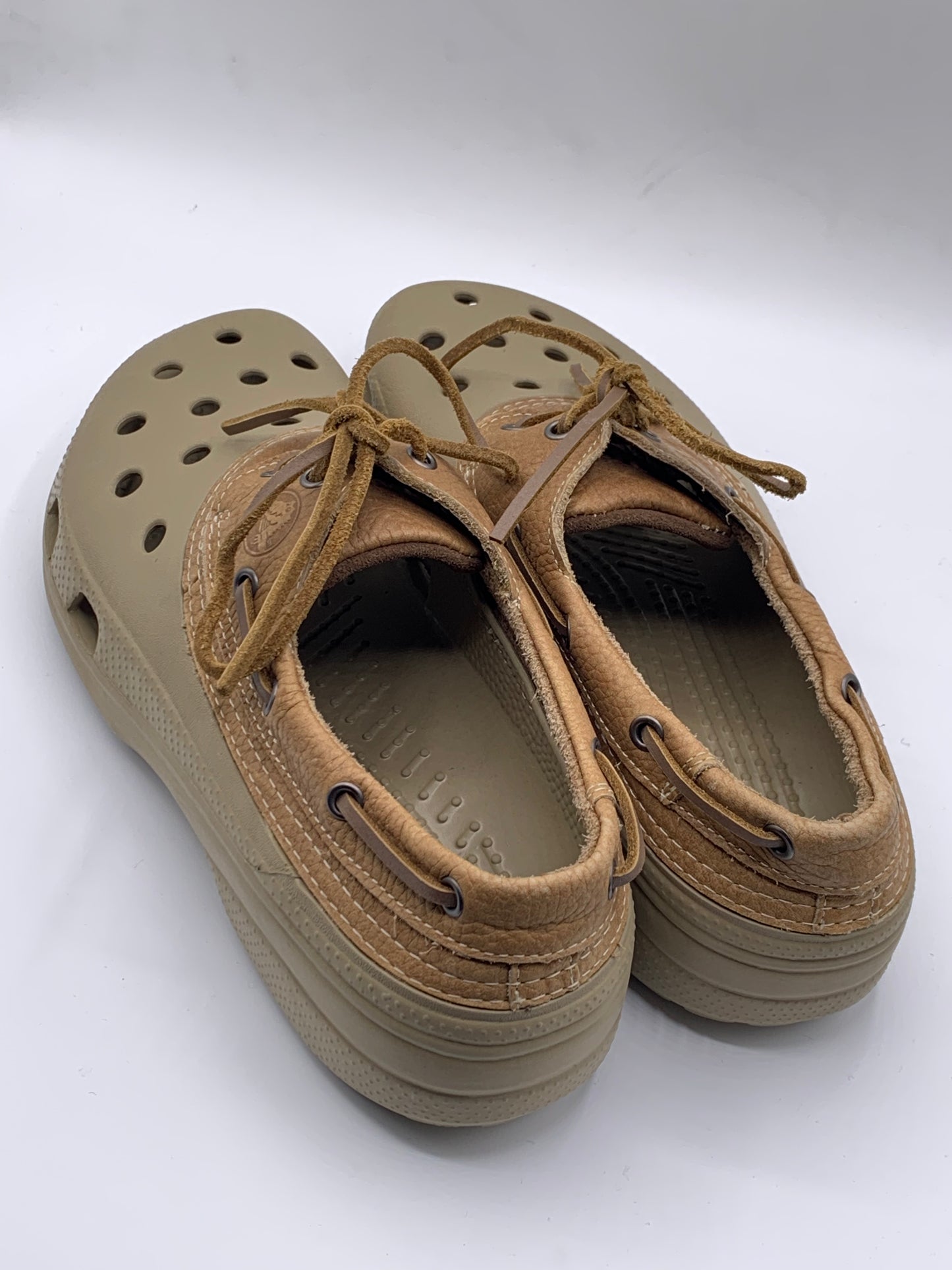 Crocs Islander Pitcrew Boat Shoes | PRE LOVED EXCELLENT CONDITION 10/10 | SIZE M11 | EU 45-46
