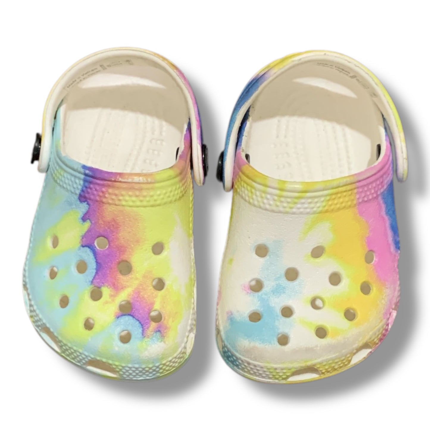 Crocs Kids Tie Dye Classic Clogs | Pre-Loved Condition 10/10 | Size C2-3 | 18-19