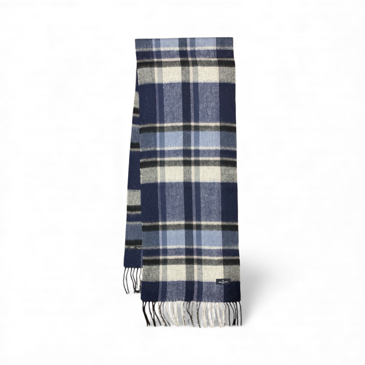 DANIEL HECHTER Men’s 100% Wool Scarf – Luxury Elegant Winter Muffler
