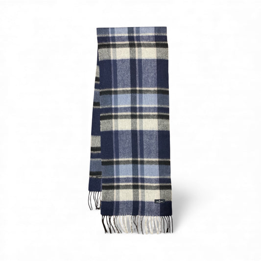 DANIEL HECHTER Men’s 100% Wool Scarf – Luxury Elegant Winter Muffler