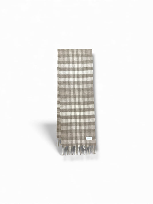 BRONTE CASHMERE MEN’S 100% WOOL SCARF / MUFFLER – CLASSIC WINTER ELEGANCE