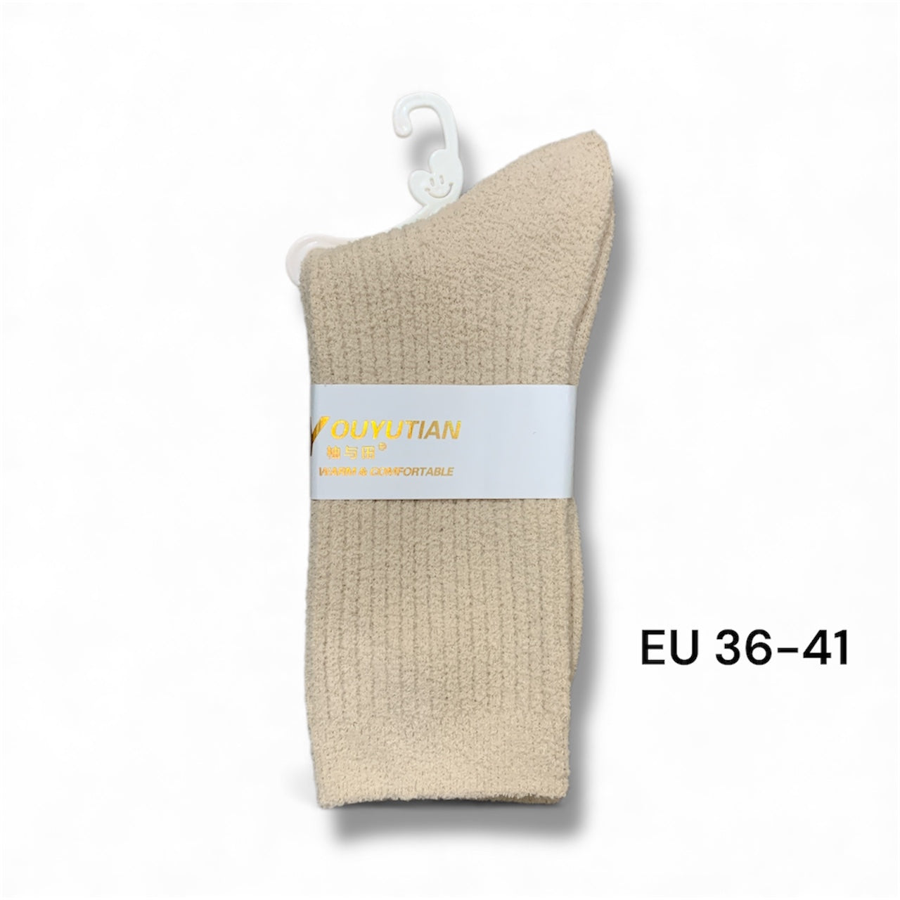YOUYUTIAN Ultra-Soft Fuzzy Thermal Socks – Warm & Comfortable (ONE PAIR PACK)