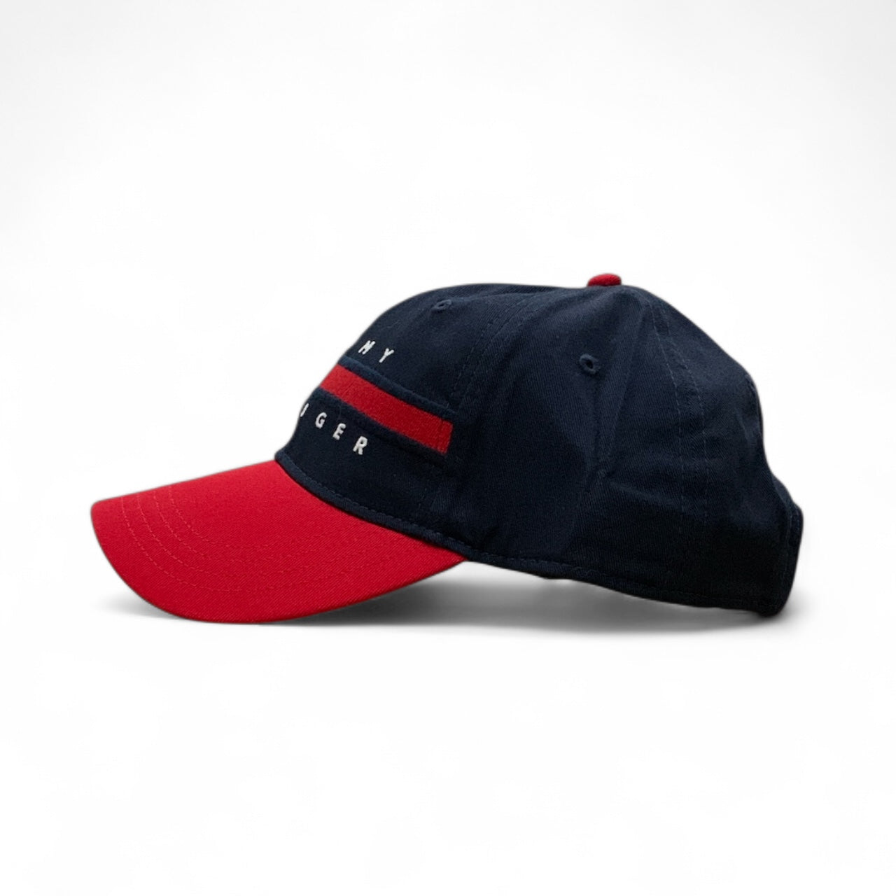 Tommy Hilfiger Flag Stripe Logo Baseball Cap