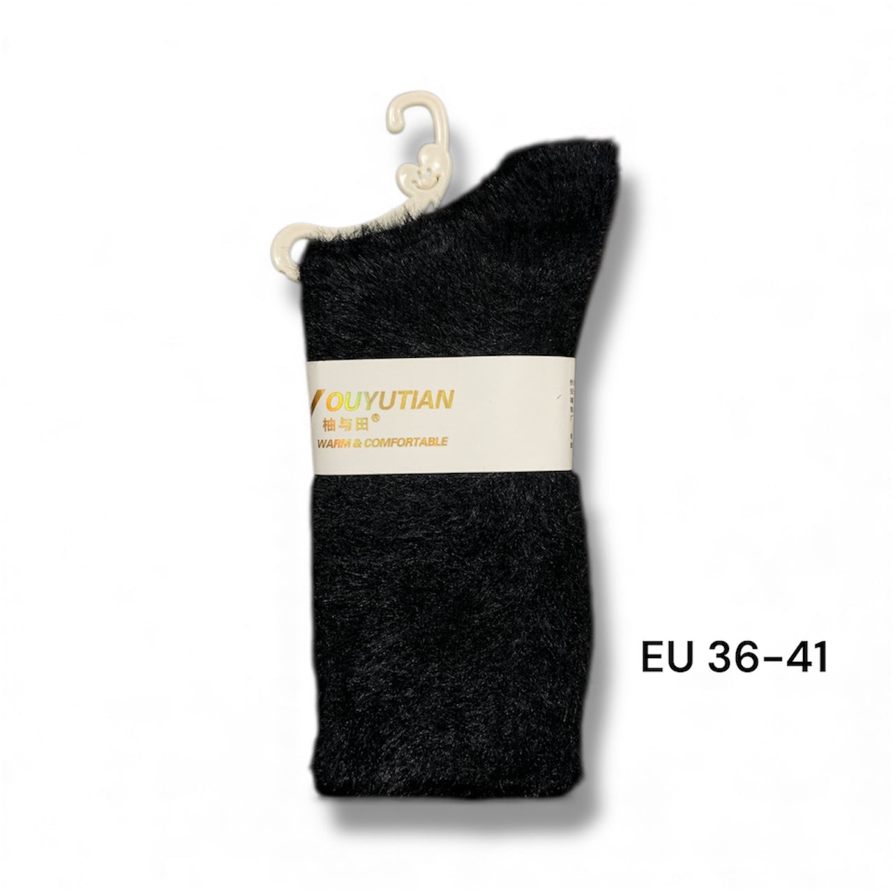 YOUYUTIAN Warm PLUSH FUZZY SOCKS (ONE PAIR PACK)
