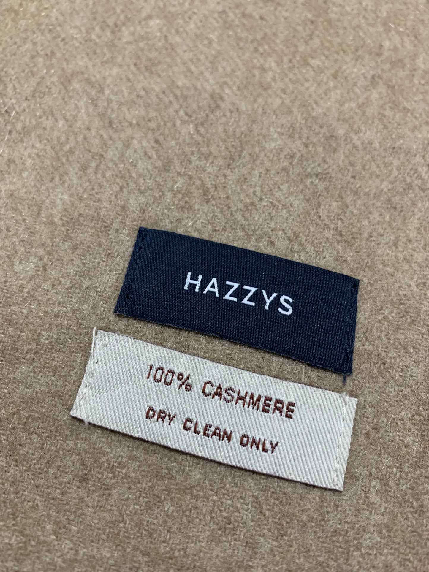 HAZZYS Men’s 100% Cashmere Wool Scarf – Premium Winter Muffler for Luxurious Warmth