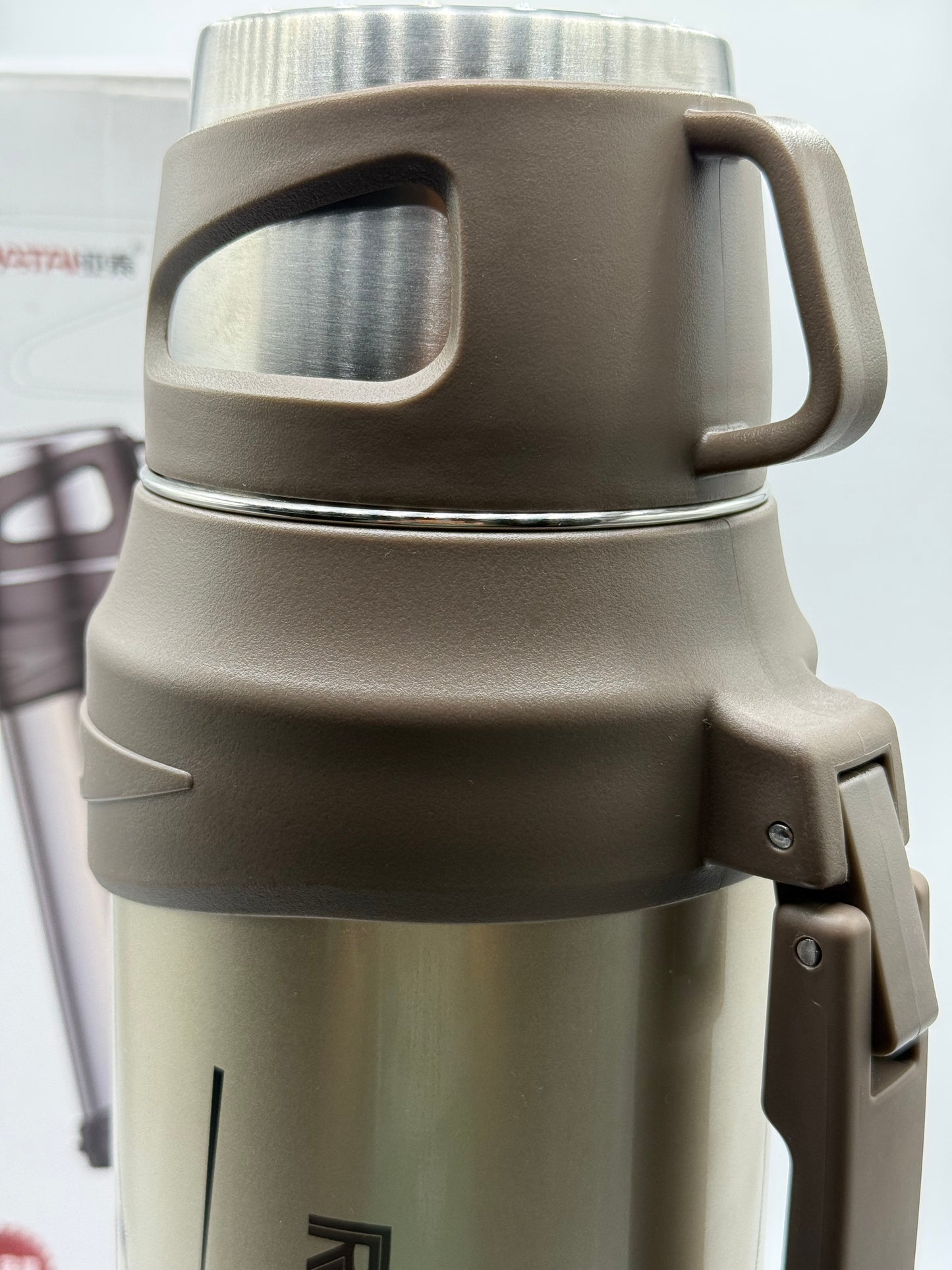 YATAI Rock Climbing Vacuum Pot 2500ML – Stainless Steel Insulated Travel Thermos Flask with Handle