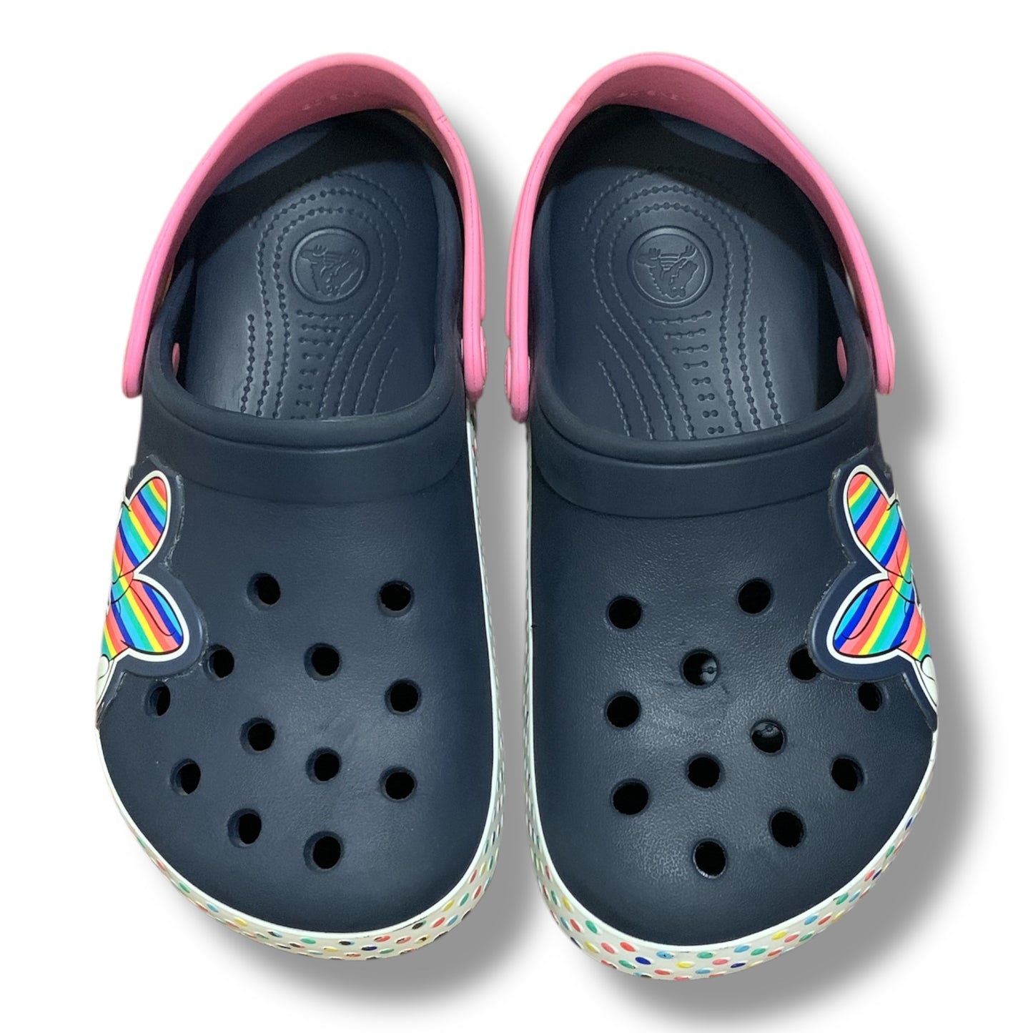 Crocs Minnie Mouse Clogs | Pre-Loved Condition 10/10 | Size J3 | 34-35