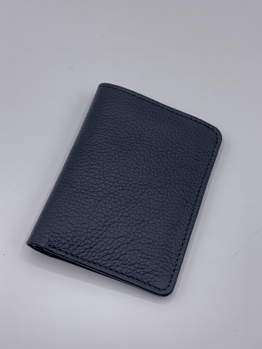 Premium Textured Leather Card Holder Wallet – Slim & Minimal Design