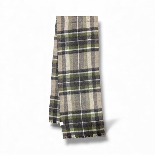 Elégance Paris Men’s 100% Wool Scarf – Luxury Winter Muffler for Timeless Warmth and Style