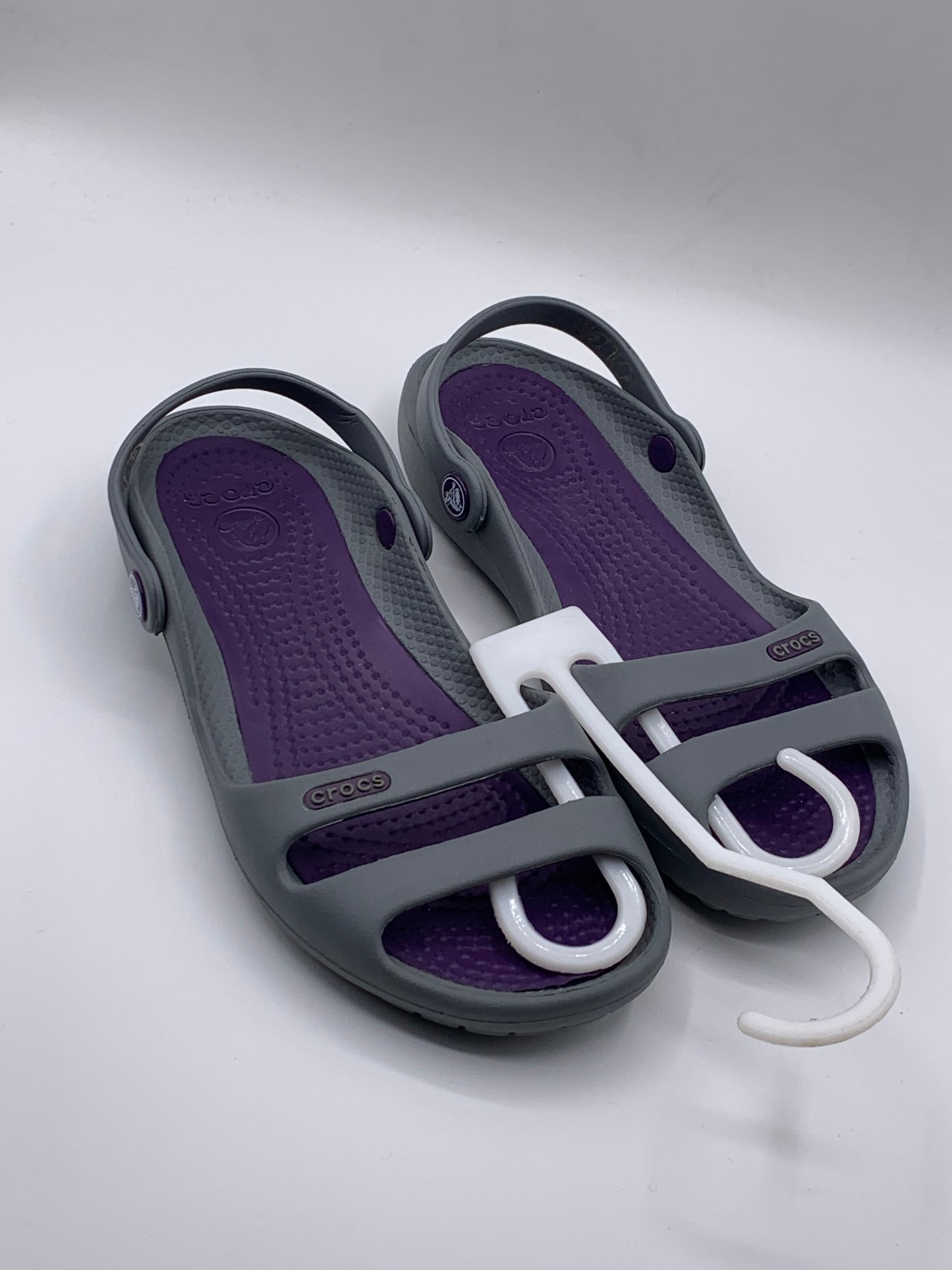 CROCS CLEO ll DOUBLE STRAP SLING BACK | PRE LOVED CONDITION EXCELLENT 10/10 | SIZE W5 | EU 35-36