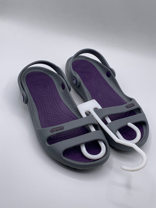 CROCS CLEO ll DOUBLE STRAP SLING BACK | PRE LOVED CONDITION EXCELLENT 10/10 | SIZE W5 | EU 35-36
