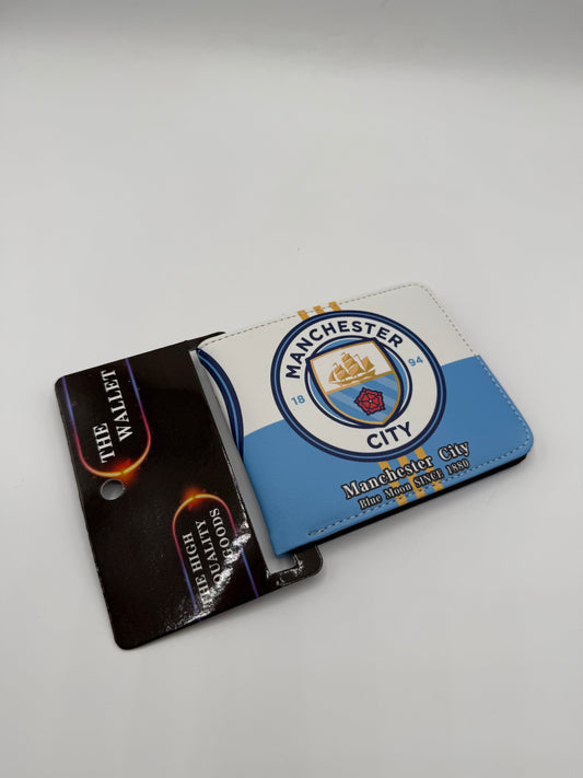 Premium Manchester City Logo Wallet – High-Quality Imported Edition