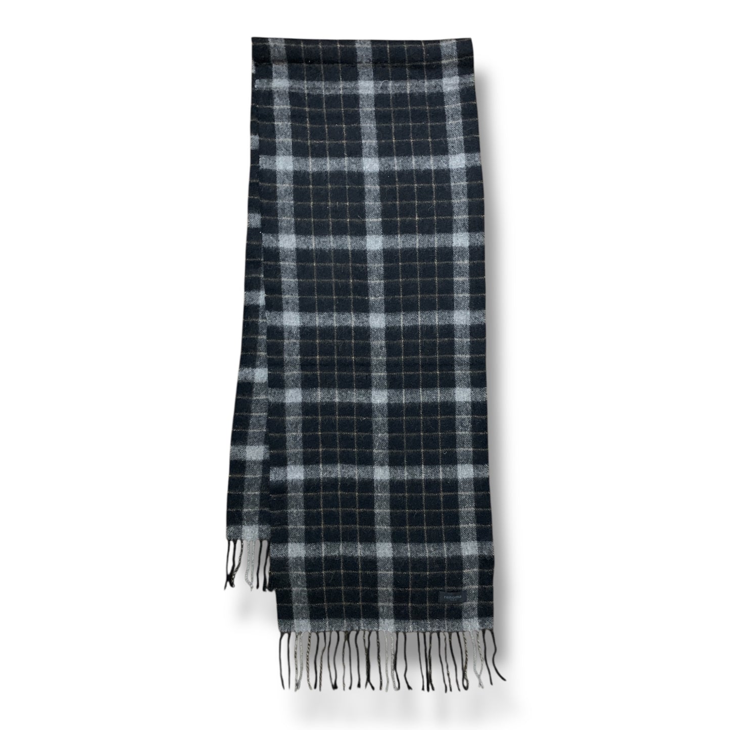 Renoma Paris Men’s 100% Wool Scarf/Muffler – Classic French Elegance