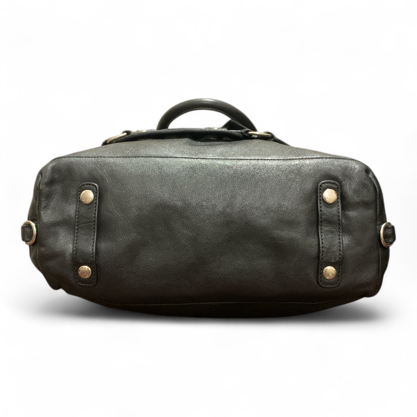 Coach ASHLEY Black Leather Large Leather Satchel Handbag 15447 (Pre-Loved) Excellent Condition