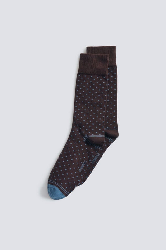 Springfield Long polka dot contrast sock (PACK OF 3)