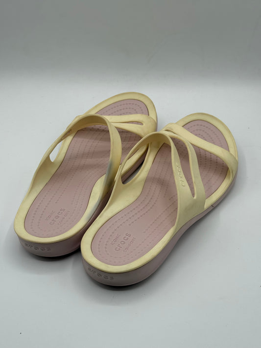 Crocs women’s Kadee Sandals | Pre-Loved 10/10 | Size W8 EU 38-39