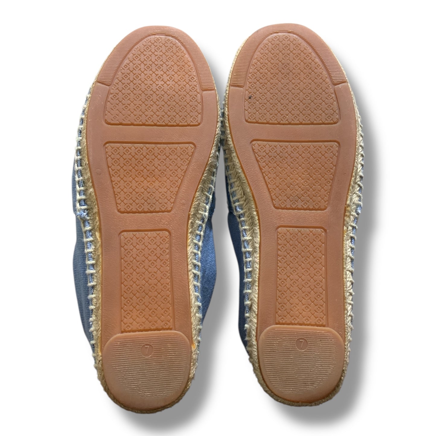 Tory Burch Lonnie Logo Espadrille Flat Shoes | Pre-Loved Condition 10/10 Excellent | Size 7M | EU 37