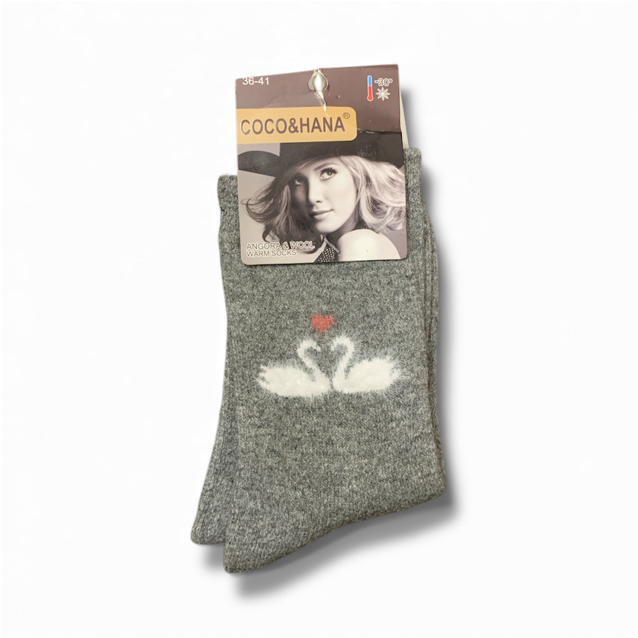COCO&HANA Ultra-Warm Cozy Socks (One Pair Pack)