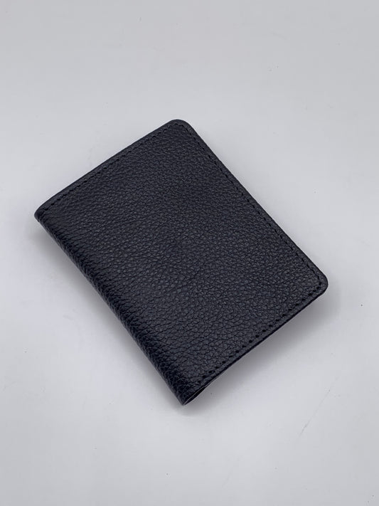 Premium Textured Leather Card Holder Wallet – Slim & Minimal Design