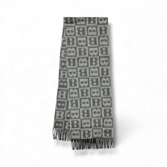 Men’s 100% Pure Wool Scarf – Soft, Warm & Classic
