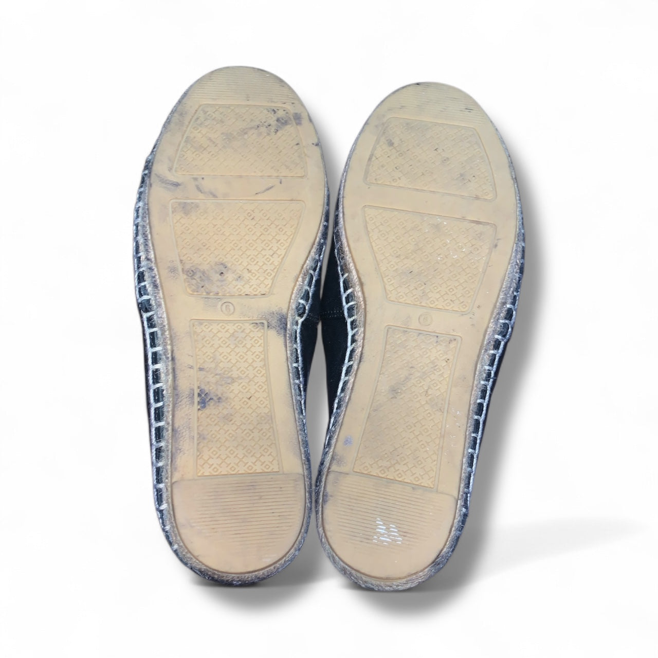 Tory Burch Ines Flat Leather Espadrills | Pre-Loved Condition 10/10 | Size EU 36 |