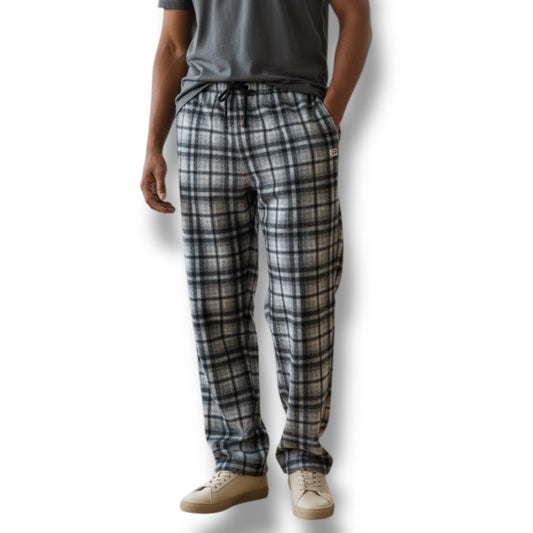 Wrangler Men’s Micro Fleece Sleep Pants – Soft, Warm & Comfortable Lounge Pajama Pants