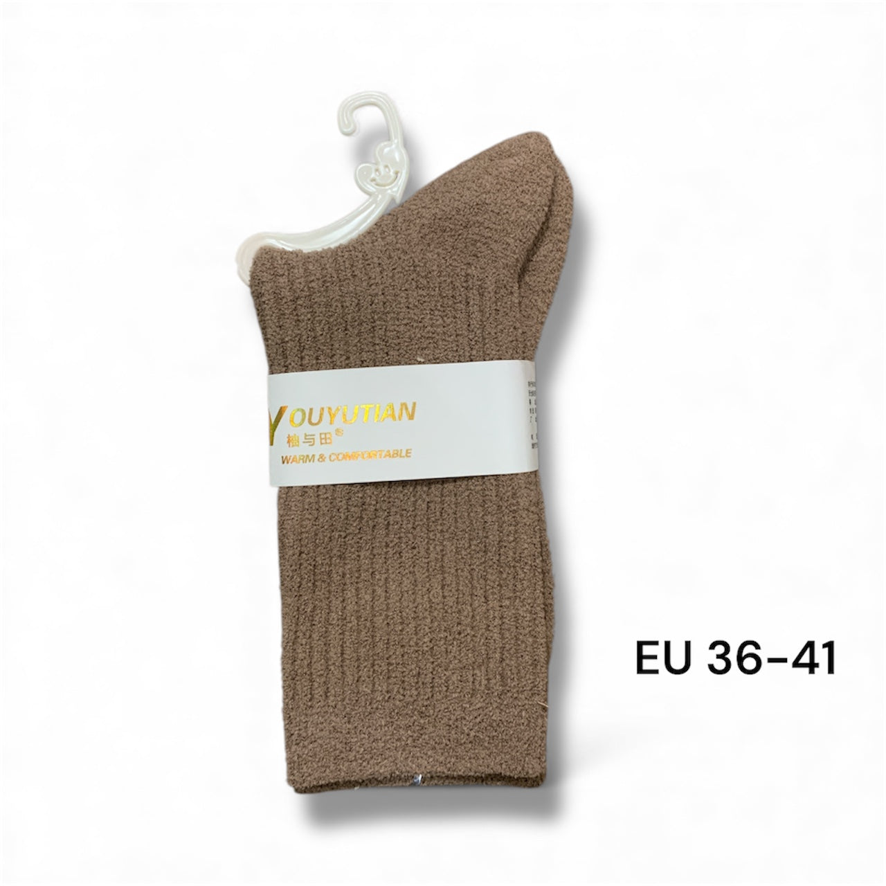 YOUYUTIAN Ultra-Soft Fuzzy Thermal Socks – Warm & Comfortable (ONE PAIR PACK)