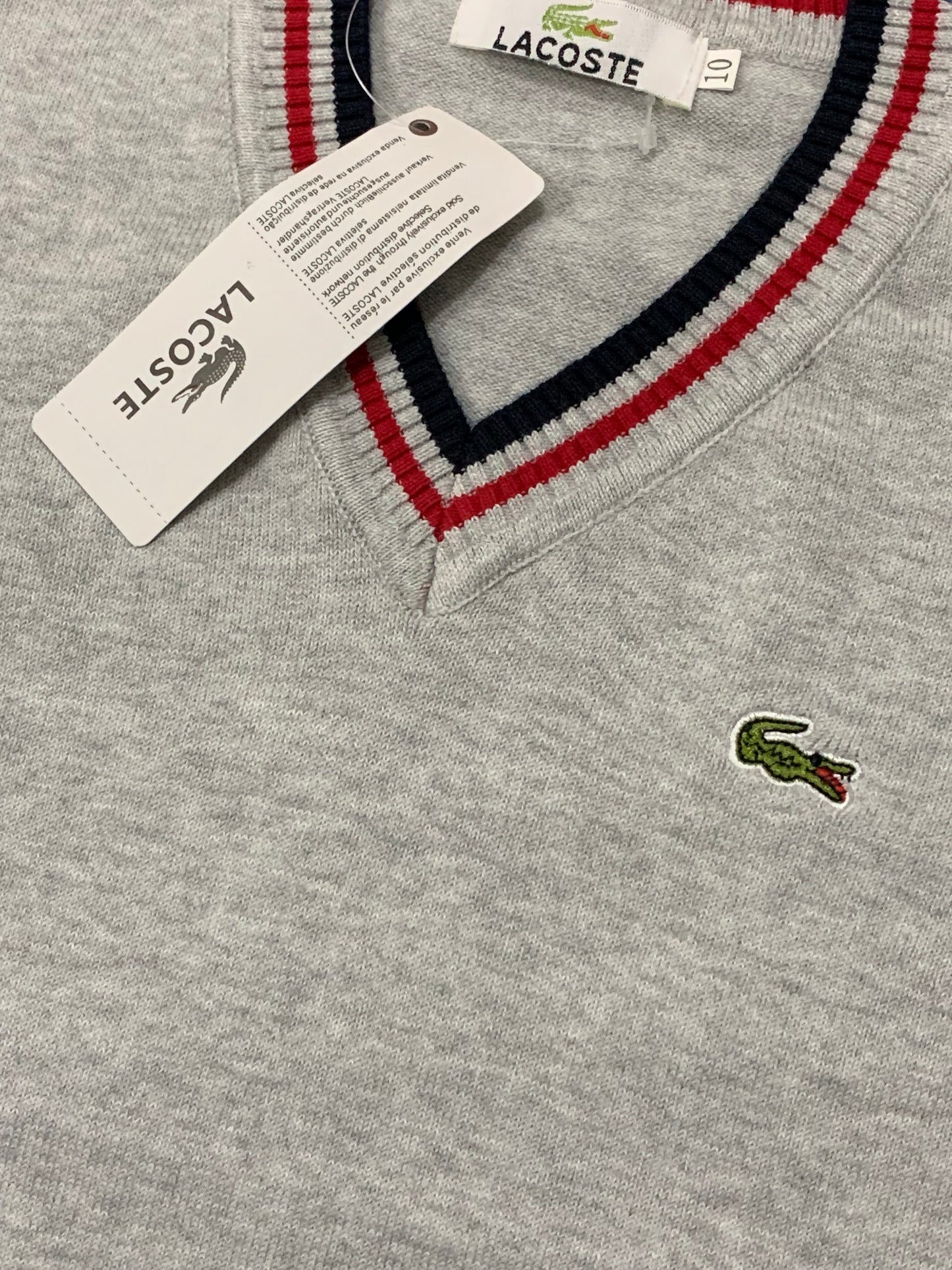 Kid’s Lacoste Cotton Full Sleeve Jersey-Soft&Premium
