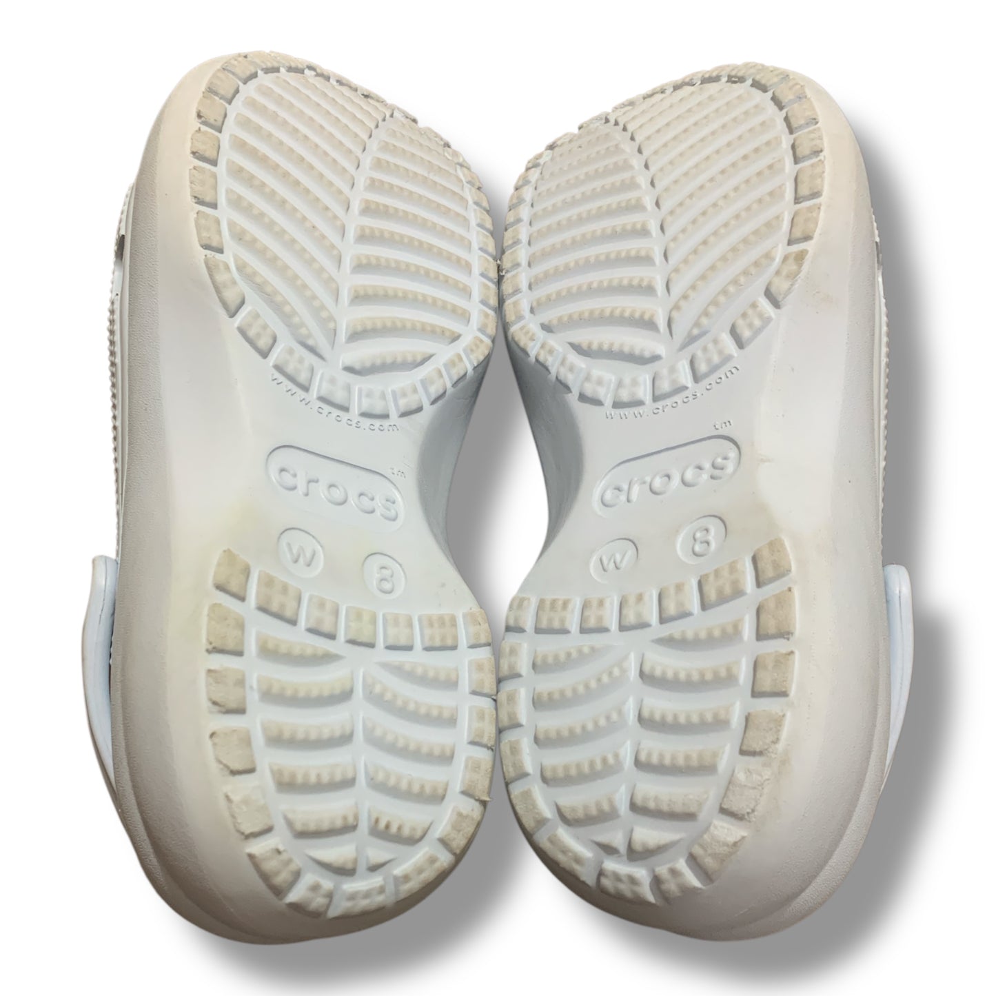 Crocs | Classic Platform Clogs | Pre-Loved Condition Excellent 10/10 | Size US W8 | EU 38-39 | Crocs # 206750