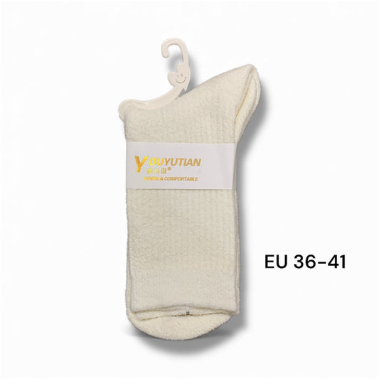 YOUYUTIAN Ultra-Soft Fuzzy Thermal Socks – Warm & Comfortable (ONE PAIR PACK)
