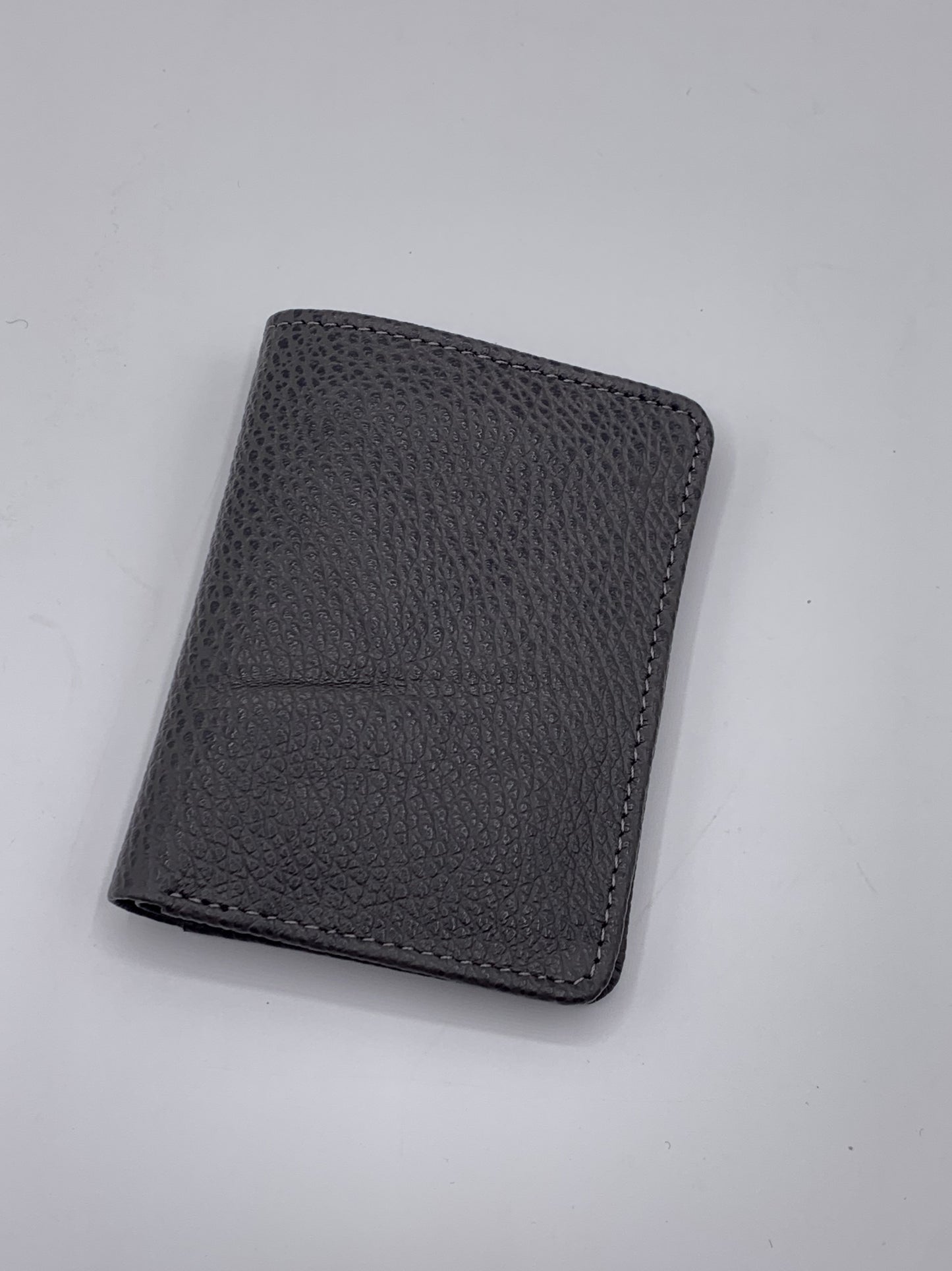 Premium Textured Leather Card Holder Wallet – Slim & Minimal Design