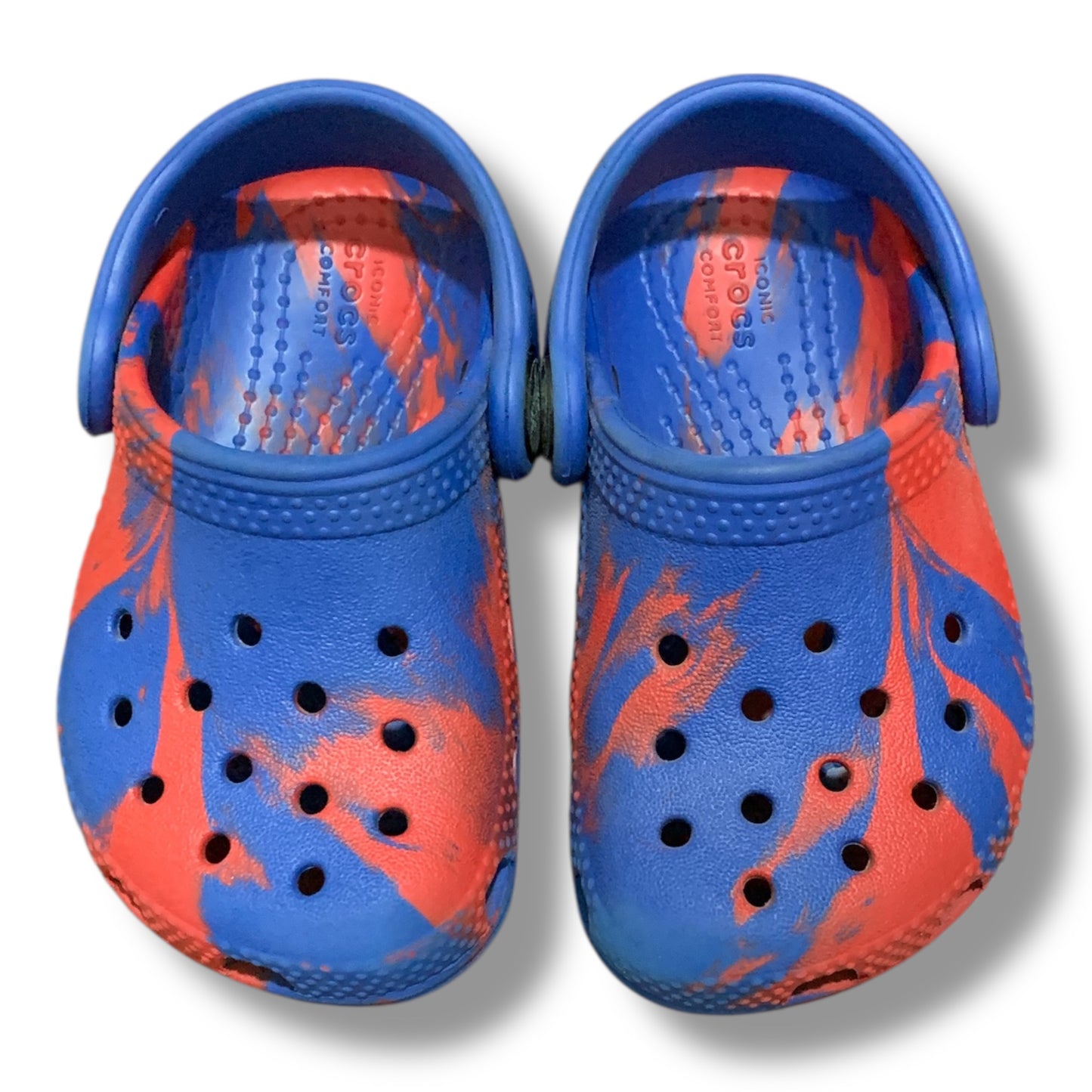 Crocs Kids Multi Color Clogs | Pre-Loved Condition 9/10 | Size C5 | 20-21